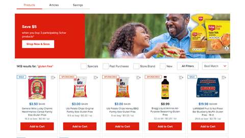 Giant Schar Leaderboard Ad